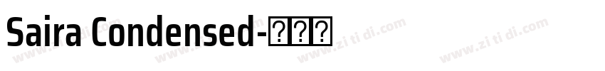 Saira Condensed字体转换